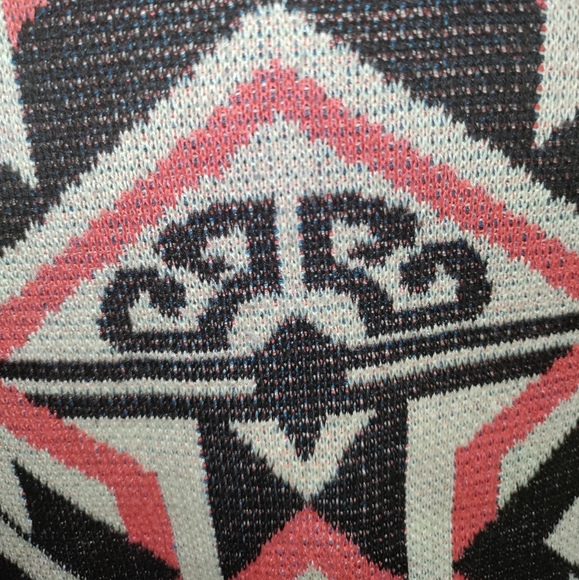 🆕Flying Tomato | Aztec Print Bodycon Sweater Dress Size Small Women's - Picture 12 of 16